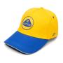 View Unisex Speed Cap - Yel/Blu Full-Sized Product Image